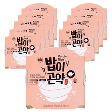 밥이곤약 통곡물 곤약 즉석밥 매콤닭, 160g, 10개