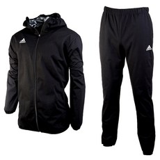 adidas 愛迪達 男款連帽外套+褲子套裝 ADISS04MA