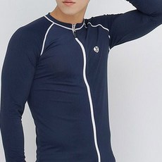 벤디스 남성용 래쉬가드 상의 크록스화이트집업