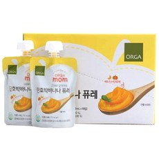 올가 그대로갈아만든 퓨레 100ml, 단호박 + 바나나 혼합맛, 1L, 1개