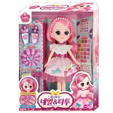 ONE&ONE Cherry Bling Bling 指甲紋身彩妝套組, 混色