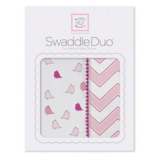 SwaddleDesigns 孩童毯組 470P, 粉色(470P)