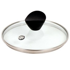 셰프라인 넘침방지 냄비 유리뚜껑, 16cm, 1개