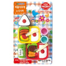 이와코 지구화학 퍼즐 지우개, 23도시락, 1개