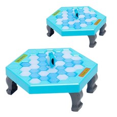 BEULRUMUYEOK 企鵝破冰棋盤遊戲大+小, 混色