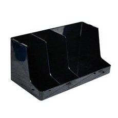 KC 外帶杯架 11格 下座, 黑色, 1個