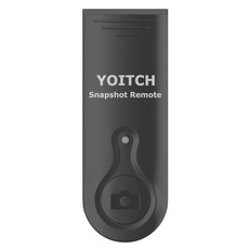 요이치 블루투스 셀카봉 리모컨, 블랙(WS-19004), 1개
