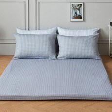 바니루이스 큐브 순면 요커버 + 압축요솜, 그레이