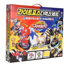 손오공 팽이전사 자이로카 라이트포스디럭스 배틀팽이 세트, 혼합 색상, 1개
