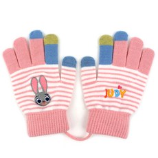Disney 迪士尼 動物方程式茱蒂圖案刺繡可觸控手機手套 DS0094