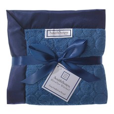 SwaddleDesigns 孩童用毛毯, 寶石藍(168TB)