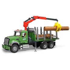 bruder Mack 林業卡車玩具 BR02824, 1個, 混色