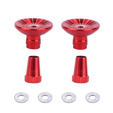 likeme 適用於 DJI Phantom 4 的圓形鋁製搖桿, 紅色的