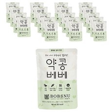 밥스누 약콩베베 아기두유 140ml, 두유맛, 20개