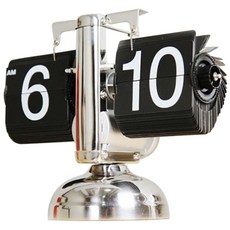 經典款翻蓋式座鐘, 黑色