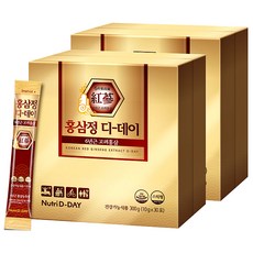 뉴트리디데이 홍삼정 디데이 30개입 + 쇼핑백, 10g, 2세트, 30회분