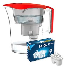 Leica 便攜式淨水器 Predator + Bi-Flux 過濾器 2p, 紅色的, 2.3L