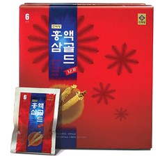 CheonJeMyeong Red Ginseng 紅參提取物黃金60p賀年禮盒+購物袋, 4.2L, 1組