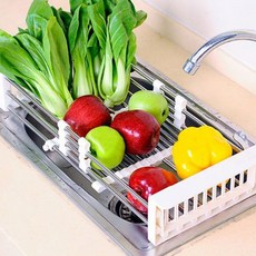 隨心所欲水槽置物架, 白色的