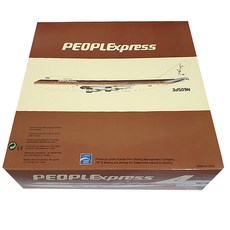 Inflight飛機模型 1/200 PeoplExpress B747-200 N605PE, 混色