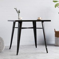 마켓비 800 빈티지테이블 T1101-80, 블랙