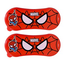 MARVEL漫威 蜘蛛人造型餐具盒, 蜘蛛人款, 2入
