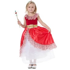 Disney 迪士尼 女童艾蓮娜公主禮服+皇冠+魔杖