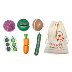 clochette 木製蔬菜切割 6 件套, 混色