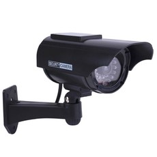 Dagam Company 太陽能紅外線IR攝影機 模型CCTV 仿真黑, 單一商品