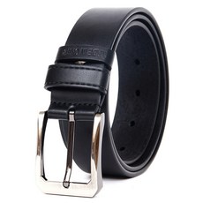 NICOLE LENIC 運動時尚覆膜皮革高爾夫球帶 A1086, 黑色的