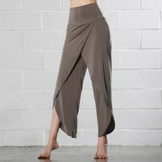 CHEONSANG YEOWOO 女款造型開岔寬褲 I3382