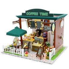 ADICO DIY迷你小屋 咖啡時光, 混合顏色, 1個