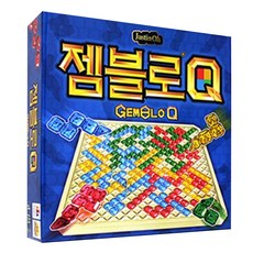 젬블로 큐 보드게임, 혼합색상, 1개