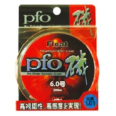 BKC 百亮魚線 FLOAT BK4010, 橙色
