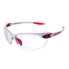 알피나 바리오 변색미러 선글라스 TWIST FOUR VLM Plus, White Blue Red, 1개