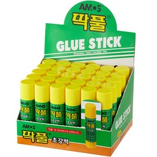 아모스 초강력 딱풀, 30개입, 8g