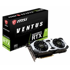 MSI 지포스 RTX 2080 벤투스 OC D6 8GB MS-V371 그래픽카드, RTX2080VT