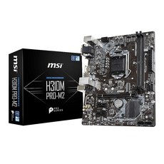 MSI H310M PRO-M2 인텔 CPU용 메인보드, H310MM2
