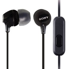 SONY 索尼 耳道式耳機, 黑色的, MDR-EX15AP B