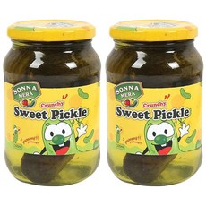 소나메라 스위트피클 슬라이스, 520g, 2개