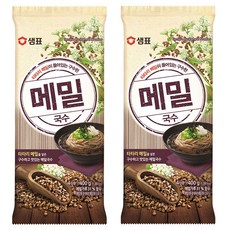 샘표 메밀국수, 400g, 2개