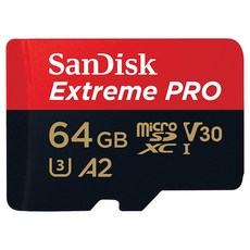 SanDisk 晟碟 Extreme Pro microSD卡 SDSQXCY, 64GB