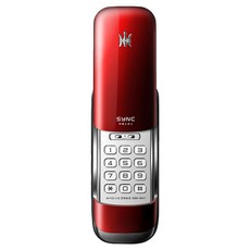 혜강씨큐리티 싱크 디지털도어락 RB101, RB101 레드