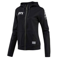 리복 여성용 UFC FG 풀집 스포츠 후디 BR0371