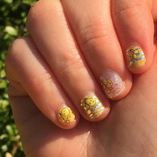 VAVACOCO 花紋美甲貼, 1套