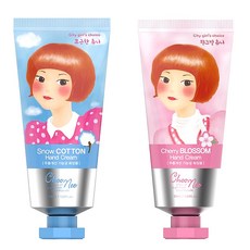 츄니 핸드크림 스노우코튼 체리블라썸, 스노우 코튼 50ml + 체리 블라썸 50ml, 2세트, 1개