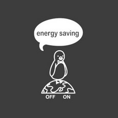 Design Soopool 企鵝角色貼紙, 白色