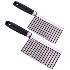 아울리빙 크링클컷 주방 슬라이서, 혼합 색상, 2개