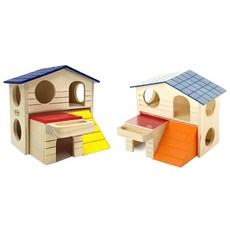 Carno 卡諾 彩色木製倉鼠屋, Y223PSAH037, 1個