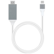 Coms Coms Type-C USB 3.1 轉 HDMI 轉換線 白色 BT357, 1個, 2m